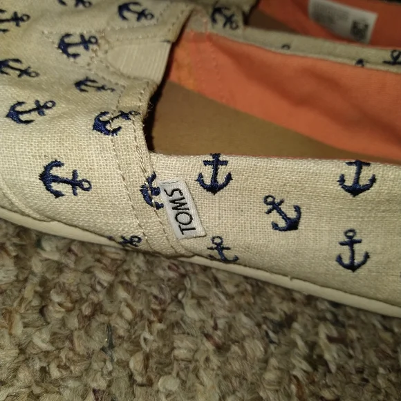 Toms with anchor ⚓ design - Picture 5 of 6